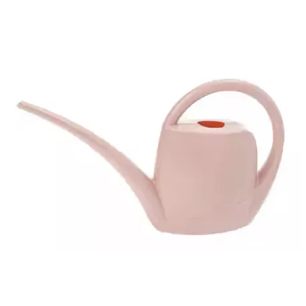 Лейка 1,5 л, для ухода за растениями, высококачественный пластик, розовая