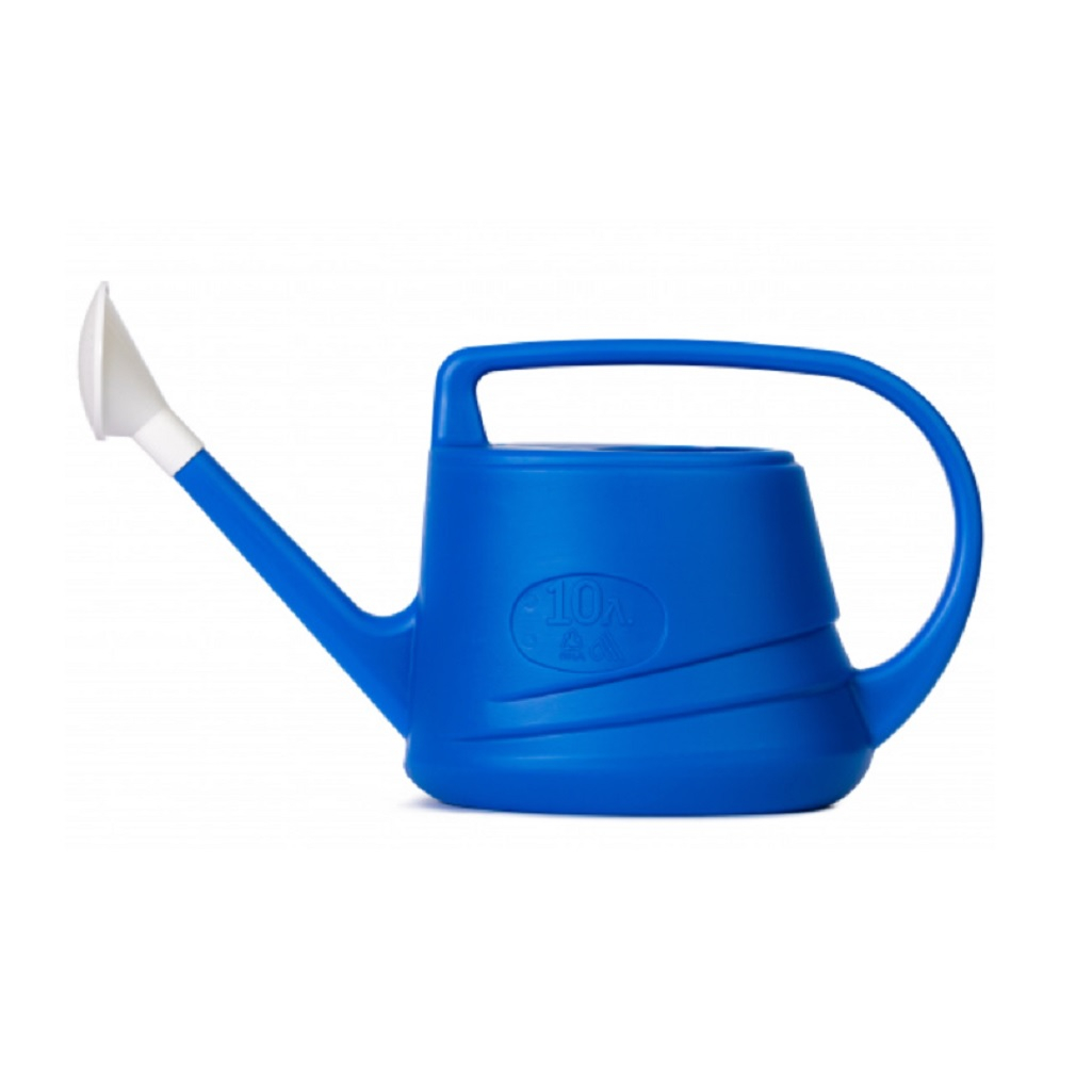 Лейка садовая Альтернатива Евро, пластиковая, 10 л М279 для полива растений на дачном участке