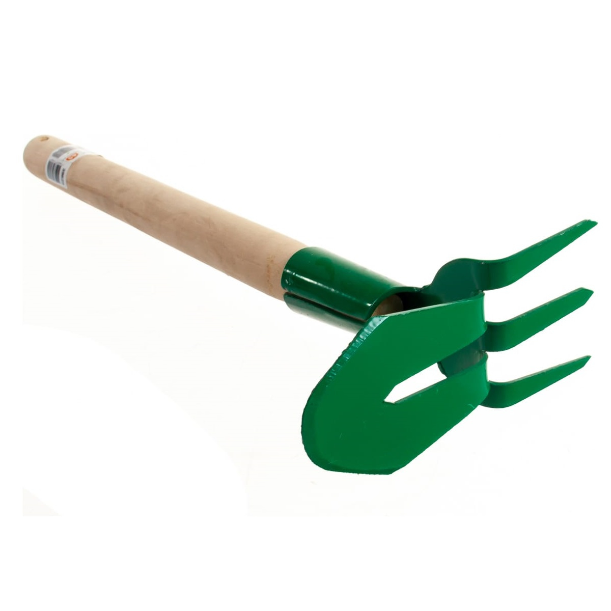Мотыга-рыхлитель 3 зуба+лепесток с деревянной ручкой РОСТОК 39625