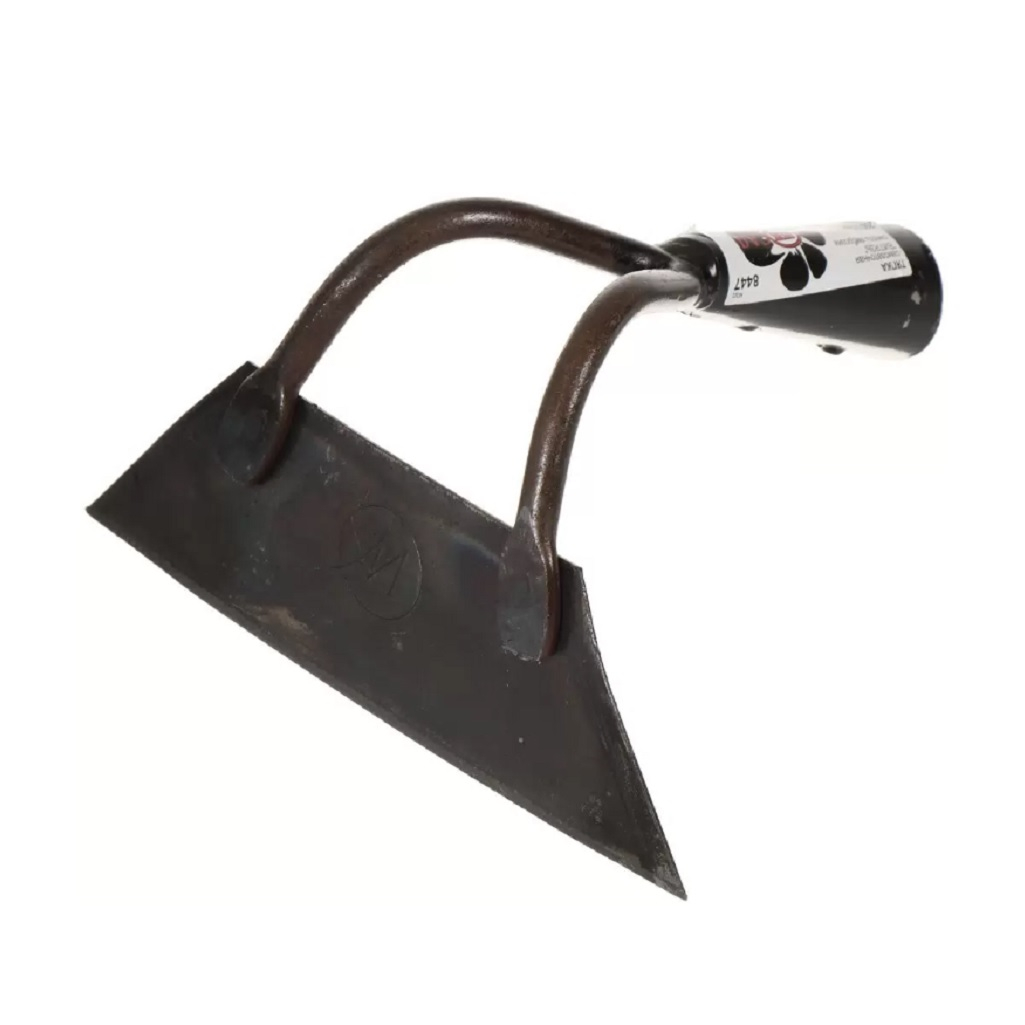 Тяпка Инструм-Агро Витязь, порошковое покрытие, заостренное лезвие, черная 200х65 мм 011020