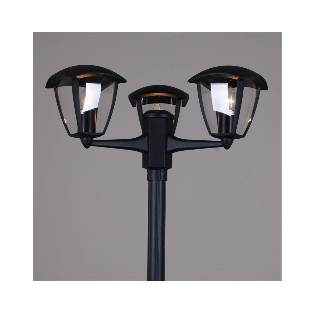 Светильник садово-парковый Reluce 08301-0.7-001SJ BK 2.48 м, черный