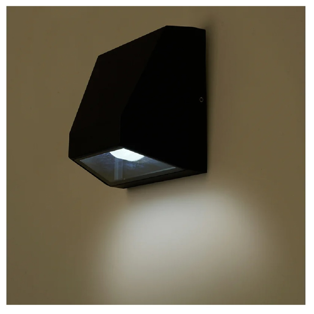 Светильник садово-парковый Feron DH508 51329, на стену GX53 230В, черный