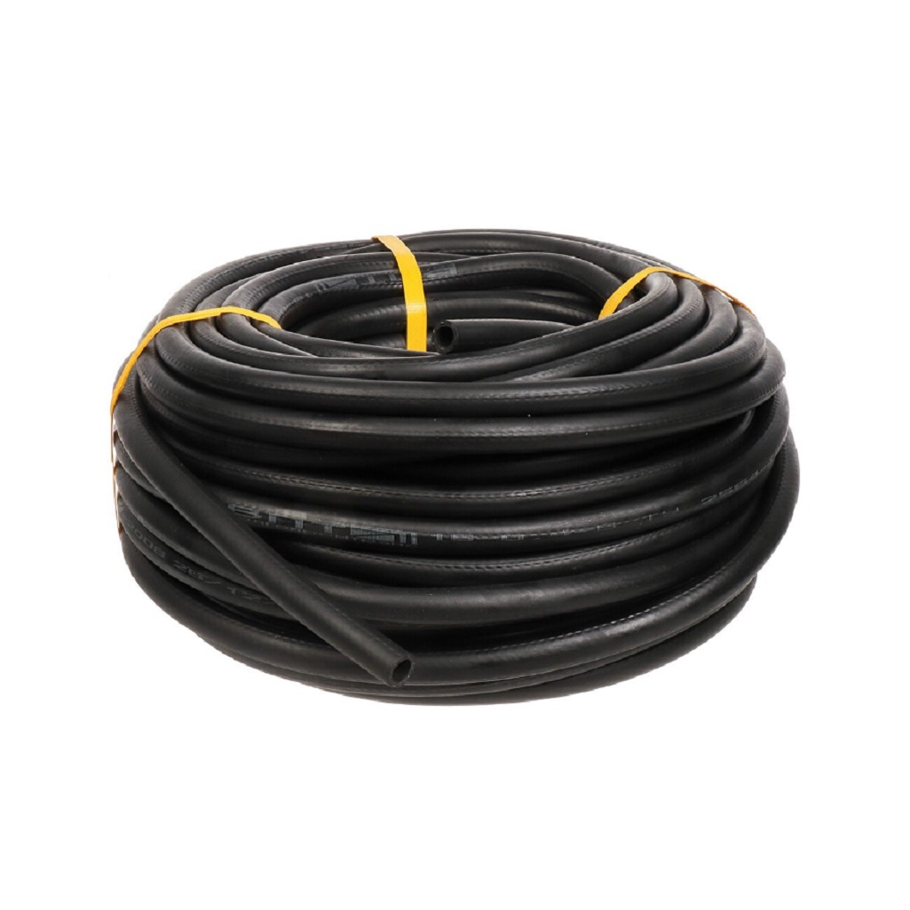 Шланг для полива резиновый, 4 атм, армированный, d-25 мм, бухта 45 метров
