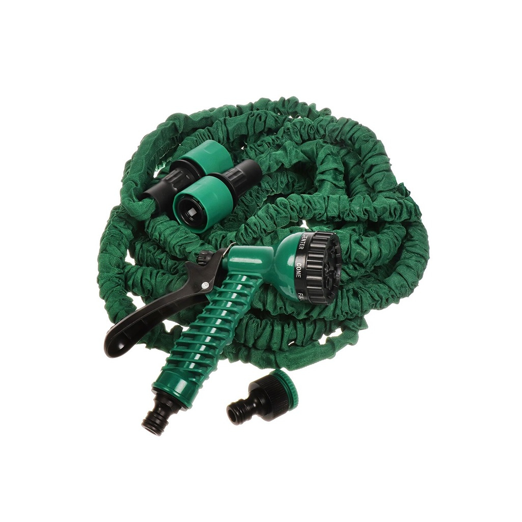 Шланг поливочный Three 3 House растягивающийся 10м