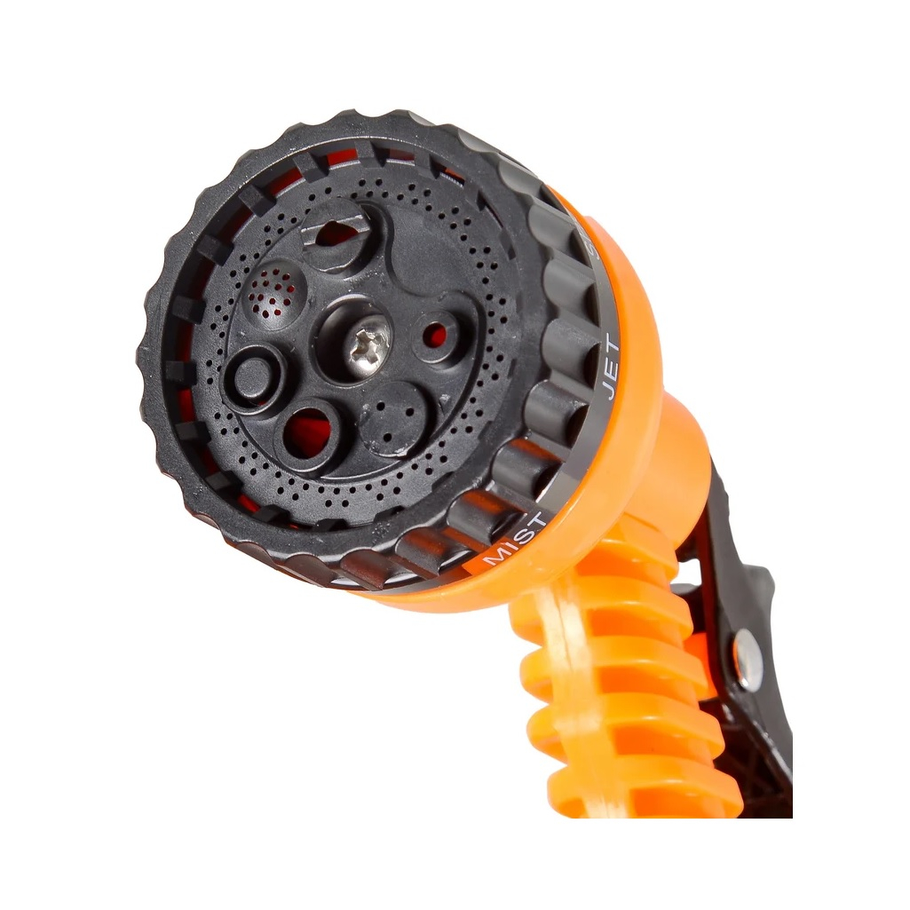 Набор для полива Вихрь, растягивающийся латексный шланг 15 м 73/7/2/25