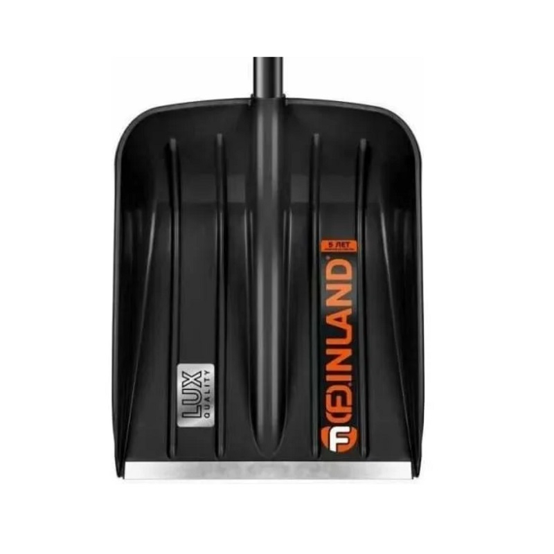 Лопата для снега ЦентроИнструмент Finland 2187-Ч с изогнутым черенком