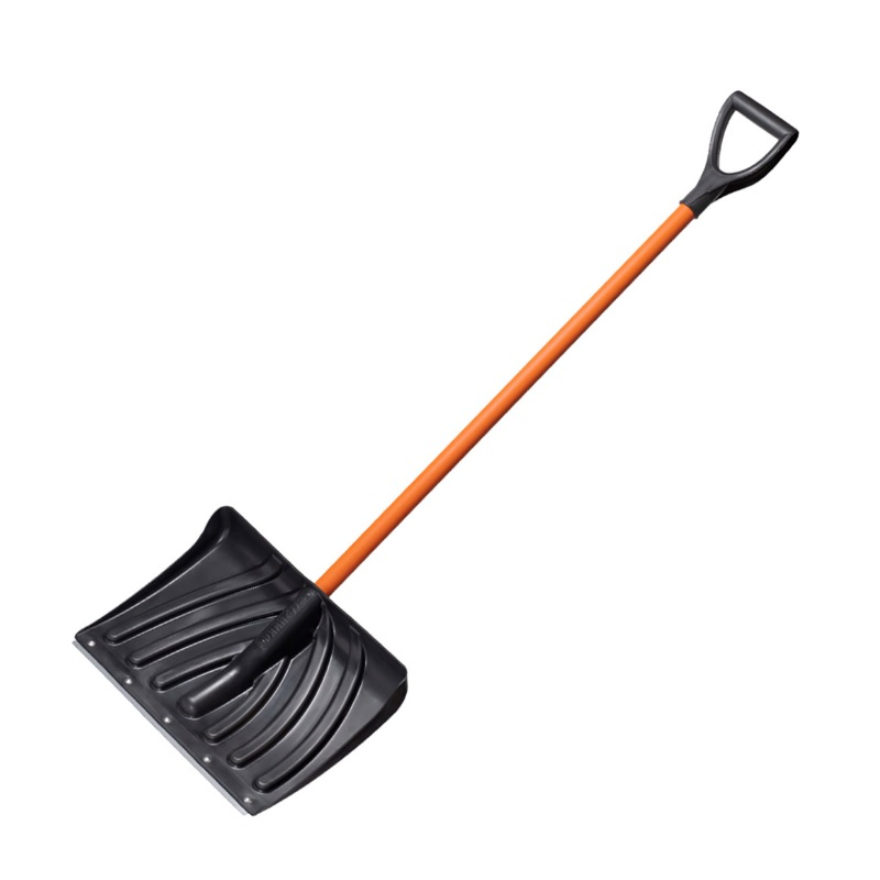 Лопата для снега Gigant Крепыш 32126 с металлическим черенком 