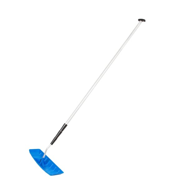 Скребок для снега и сосулек с крыш Россия 61671, телескопическая рукоятка