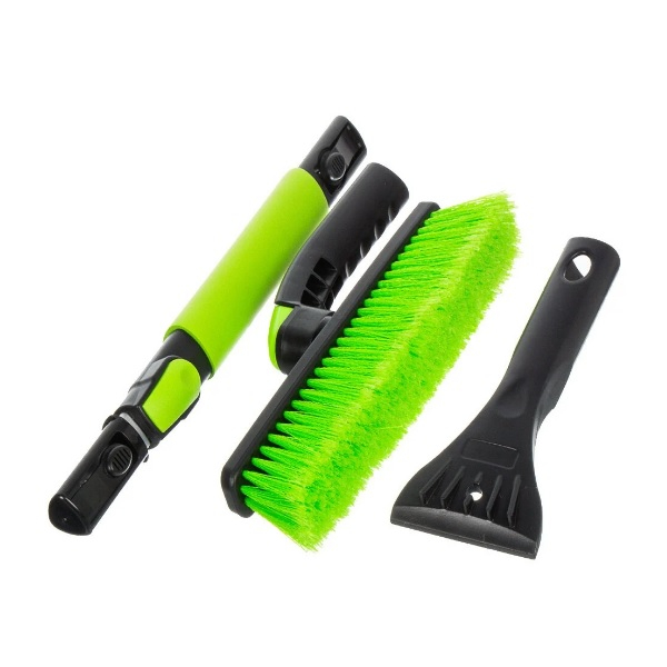 Щётка Tornado для снега AD-04677 со скребком телескопическая 85-108 см