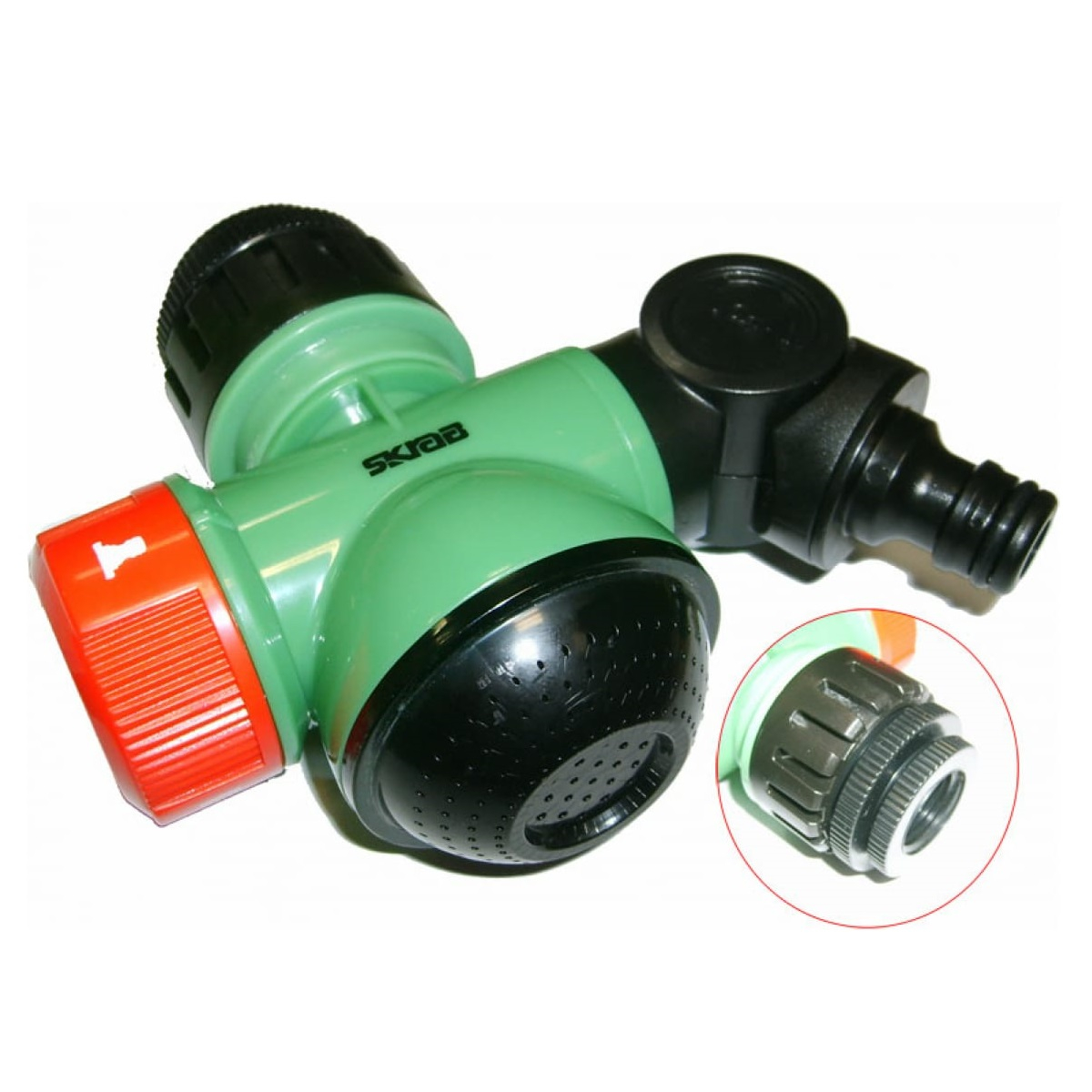 Адаптер-разветвитель для крана многофункциональный Skrab 28266