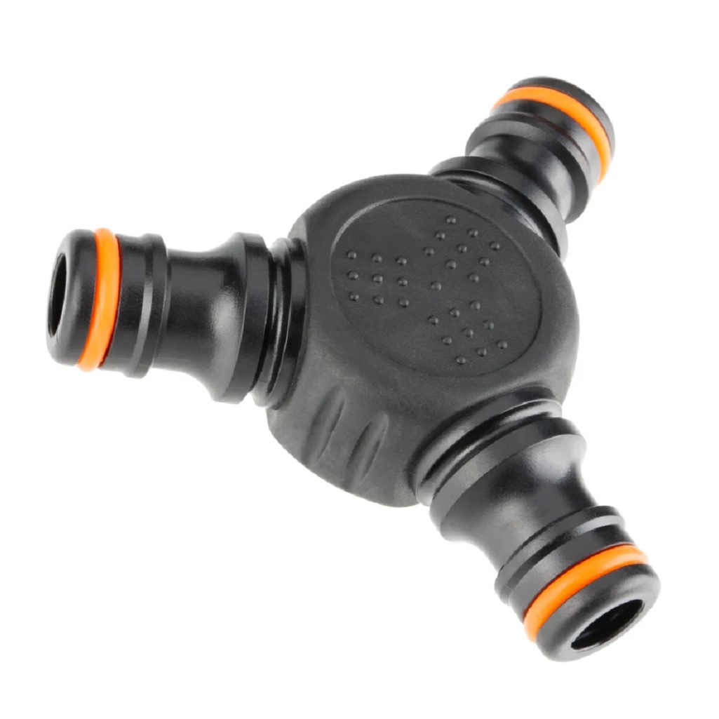 Тройник соединительный Amigo 79511 Для разветвления шланга, Для увеличения зоны полива