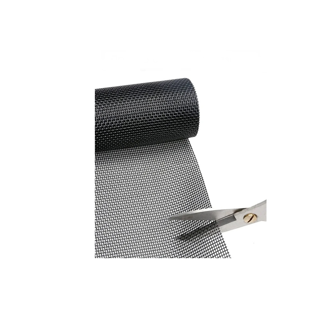 Сетка москитная тёмно-серая Антикошка ширина 1.6 м