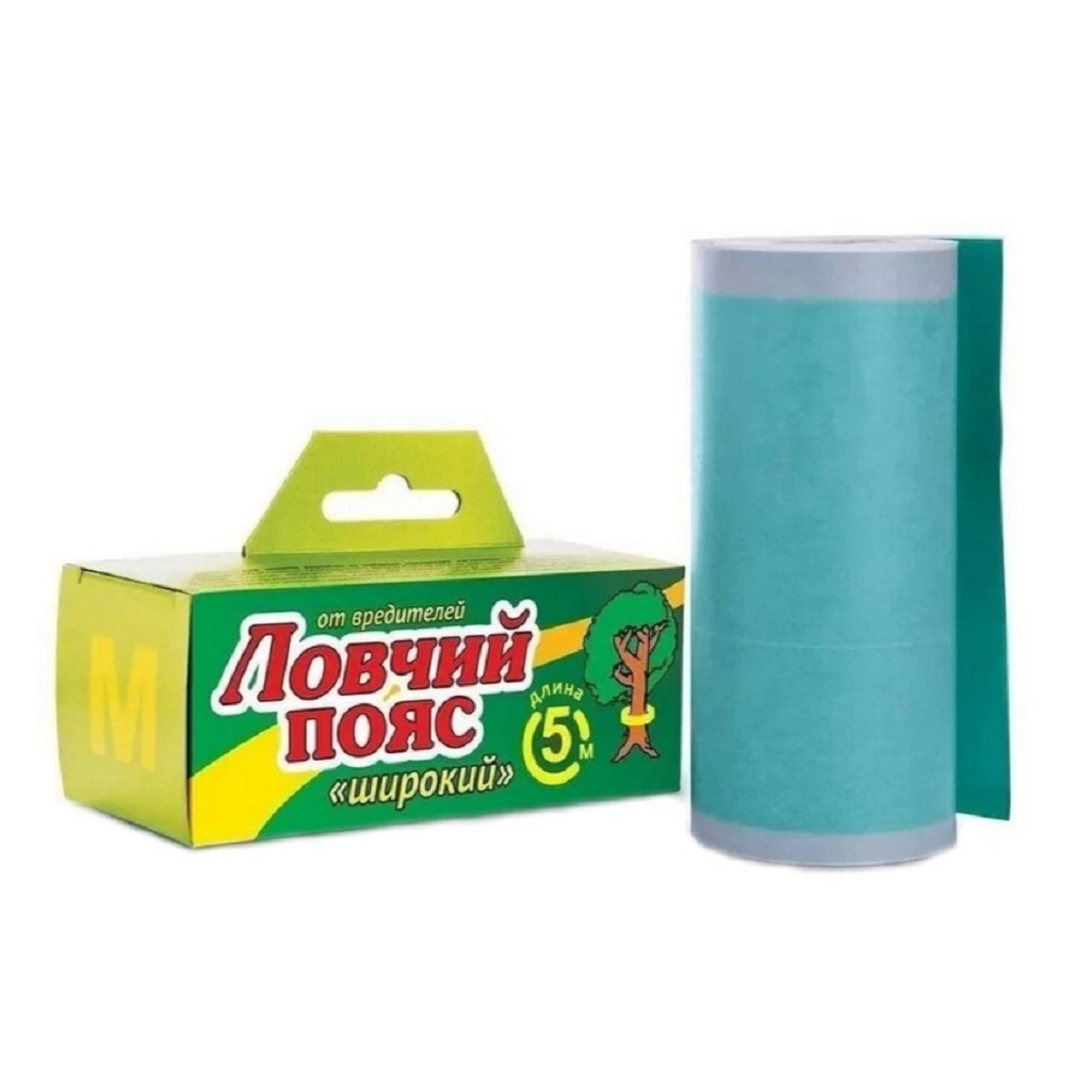 Ловчий пояс Широкий от садовых вредителей 5 м 