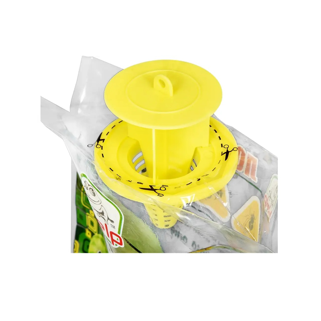 Ловушка подвесная Help от мух и ос, полипропилен, прозрачная 210х210 мм