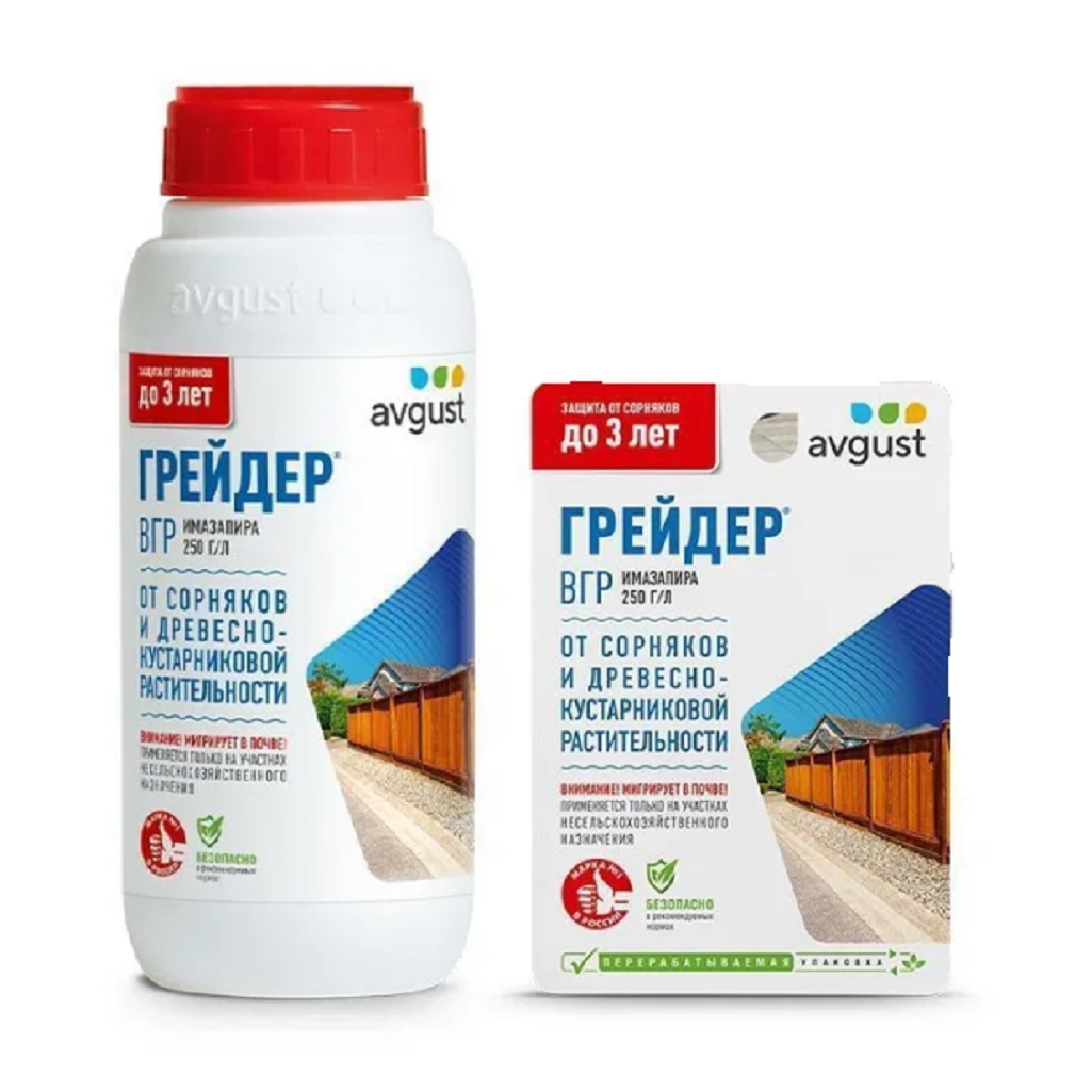 Гербицид Грейдер от сорняков и древесно-кустарниковой растительности 500 мл