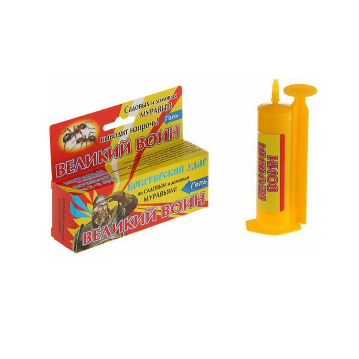 Гель от муравьев Великий воин 45 гр