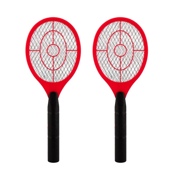 Мухобойка электрическая Rexant RX-450 на батарейках 21x7x51 см, набор 2 шт