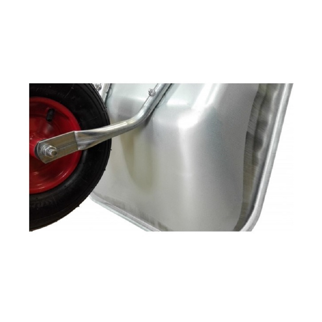 Тачка садовая WB5206 одноколесная, пневматическое колесо 4,00-6/16, 85 л