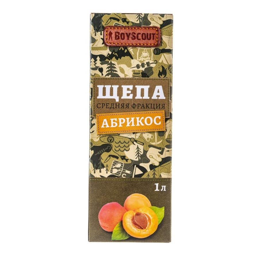 Щепа для копчения Абрикос Boyscout 1 л