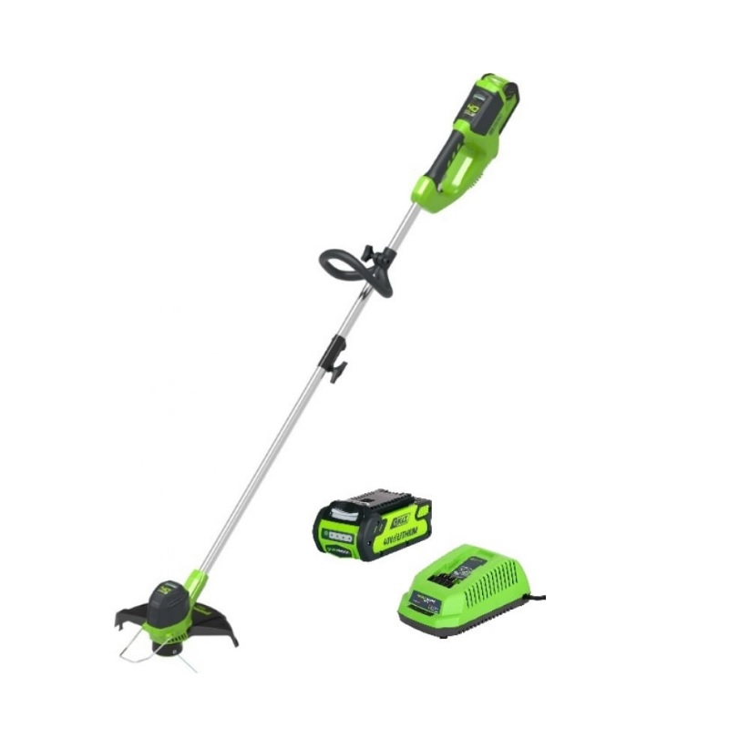 Триммер аккумуляторный Greenworks G40LTK4 40 В 1акк 4.0 Ah+з.у.
