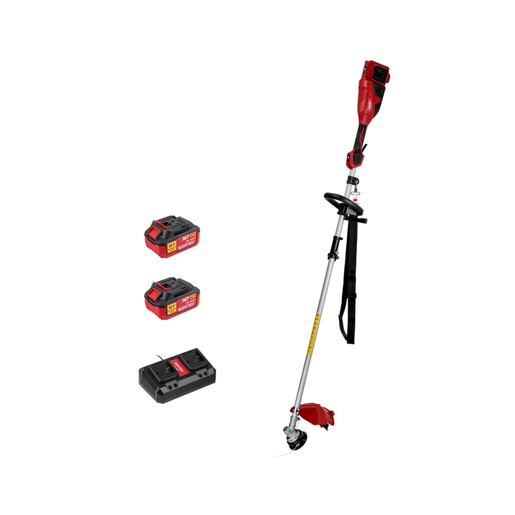 Триммер аккумуляторный Wortex TB 3036-1, 36 В, 2 акк., 4.0 Ah+з.у