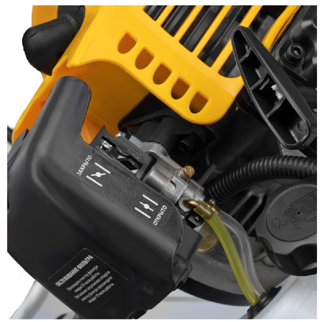 Триммер бензиновый Denzel DT-43E 962015, 43 куб. см, U-образная ручка, 1800 Вт