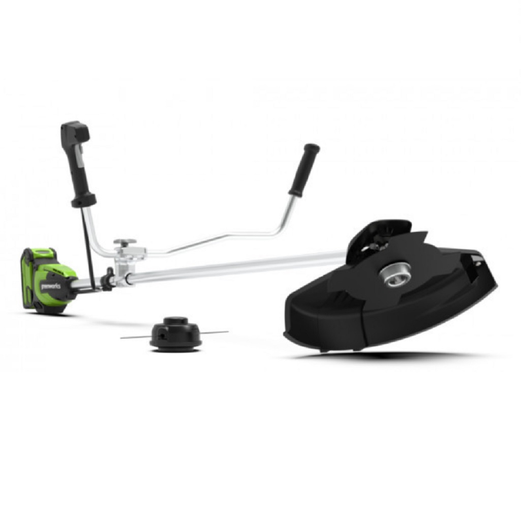Триммер аккумуляторный Greenworks GD40BCBK4, 40В, бесщеточный двигатель, 1 акк. х 5,0Ah+з.у.