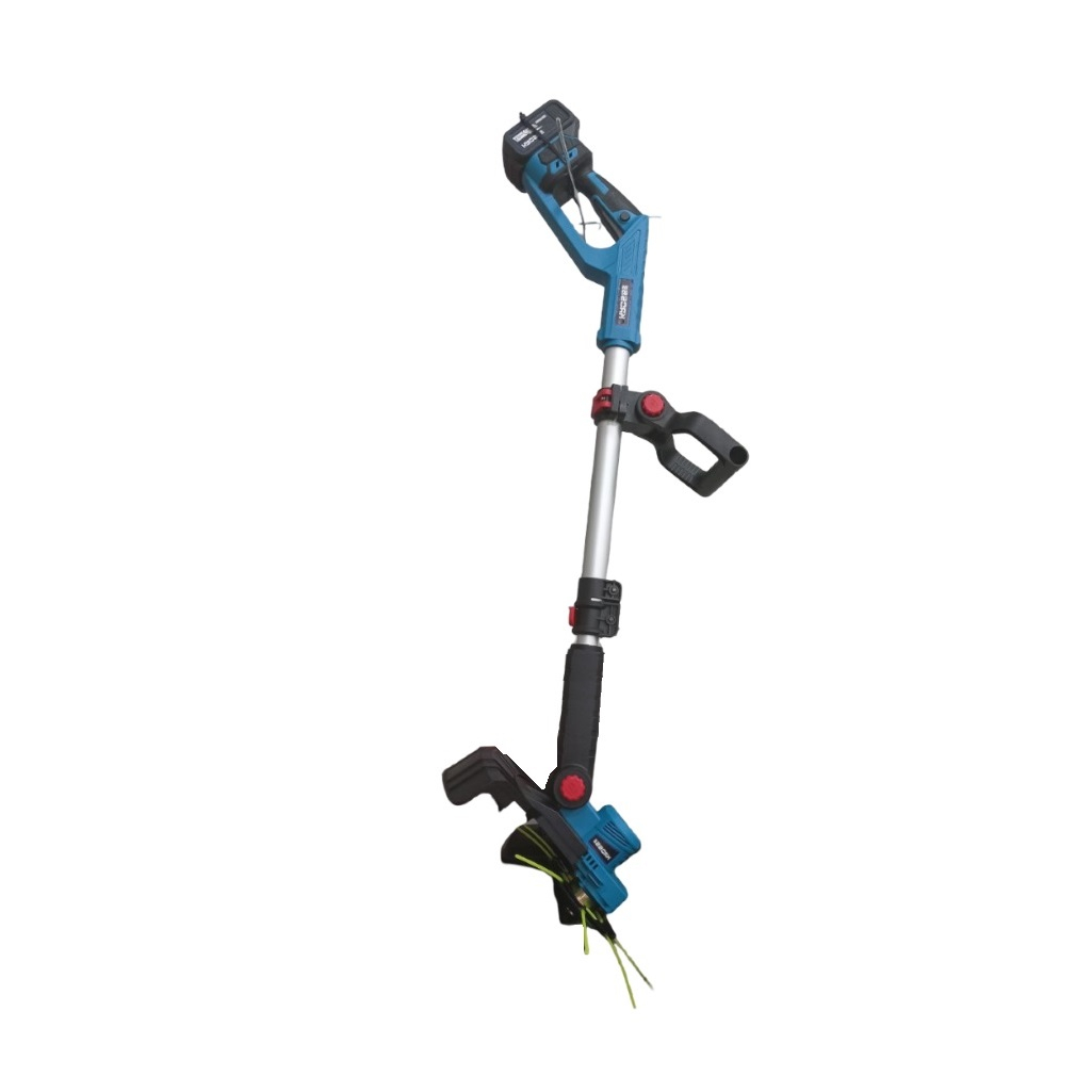 Триммер аккумуляторный Kross KLi 21300T, 21В, 2 аккумулятора, 4.0Ah, зарядное устройство