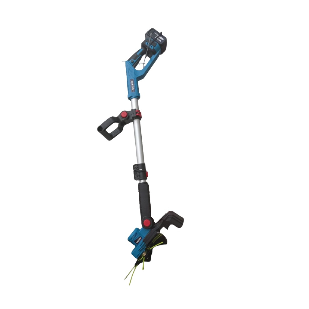 Триммер аккумуляторный Kross KLi 21300T, 21В, 2 аккумулятора, 4.0Ah, зарядное устройство