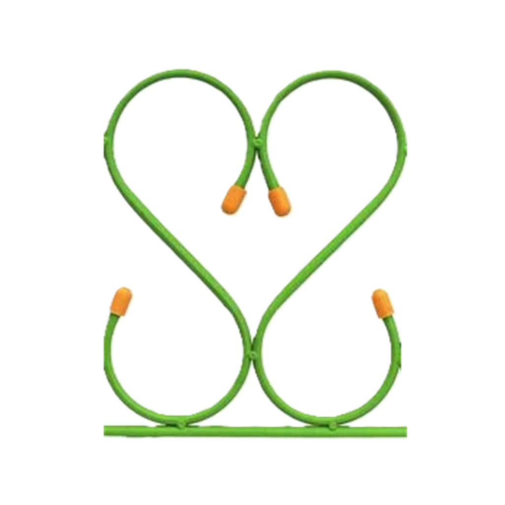 Забор Изящный мини, светло-зелёный, неразборный, 450х450 мм, 5 шт