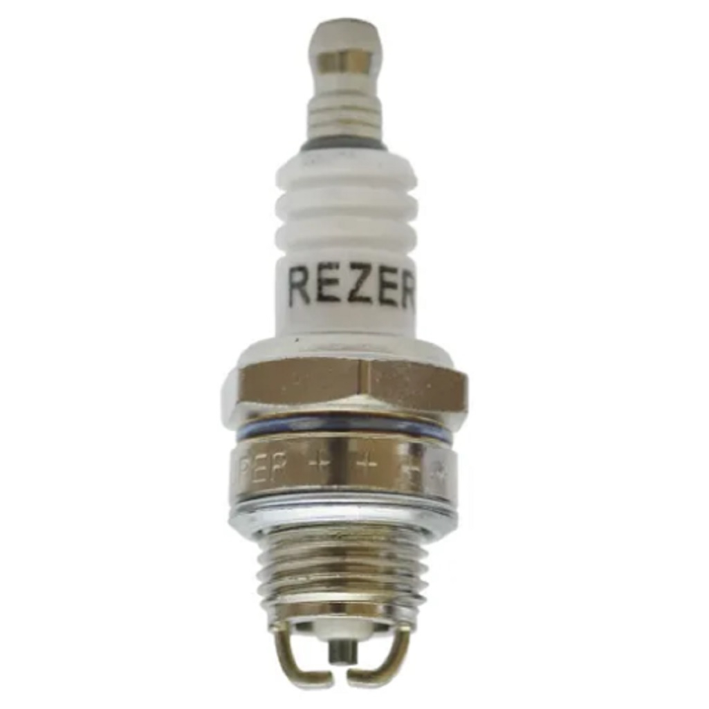 Свеча зажигания Rezer L7T Super для 2-тактных двигателей бензопилы, триммера, мотобура, воздуходувки