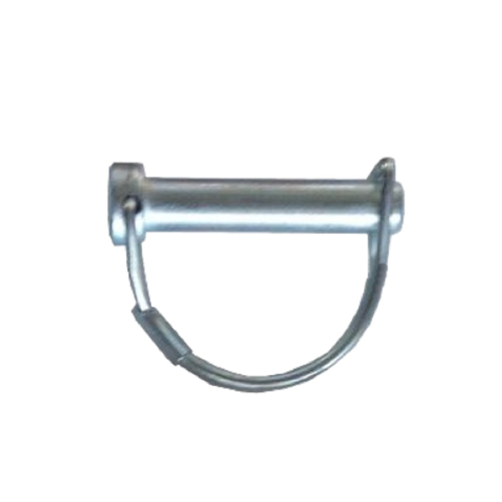 Стопор фрез (шплинт с защелкой) 10 мм для колес мотоблока НЕВА, КАСКАД, ОКА, ЛУЧ и др, петлевой, самозажимной