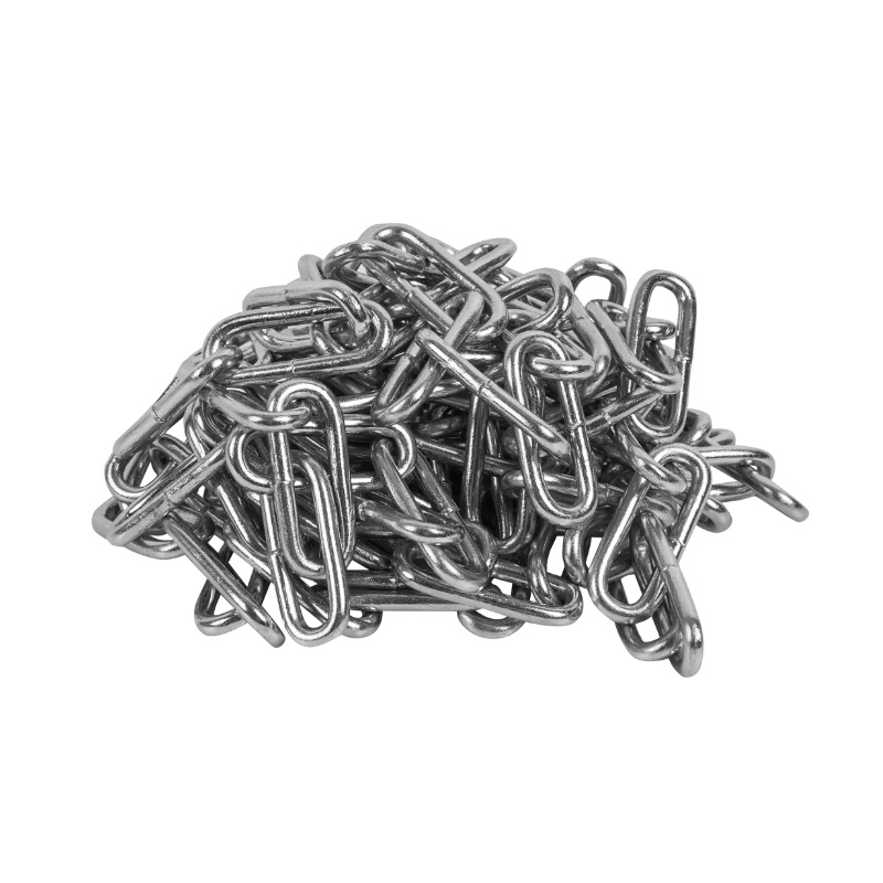 Цепь 8 мм DIN 763 (длинное звено) разрывная нагрузка 2500 кгс