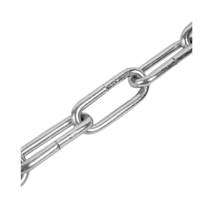 Цепь 8 мм DIN 763 (длинное звено) разрывная нагрузка 2500 кгс