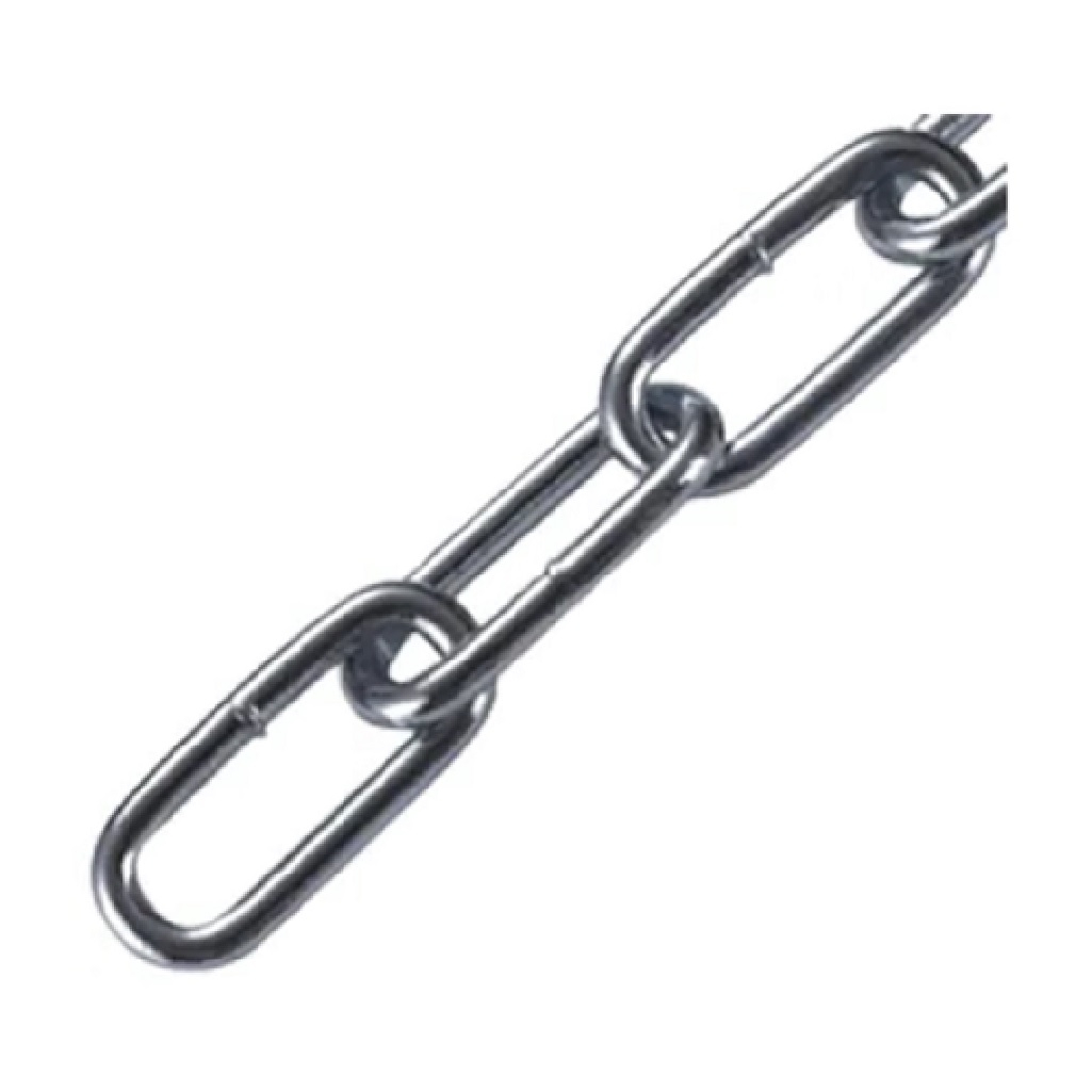 Цепь 10 мм DIN 763, длинное звено, разрывная нагрузка 4000 кгс, на отрез от 1 м