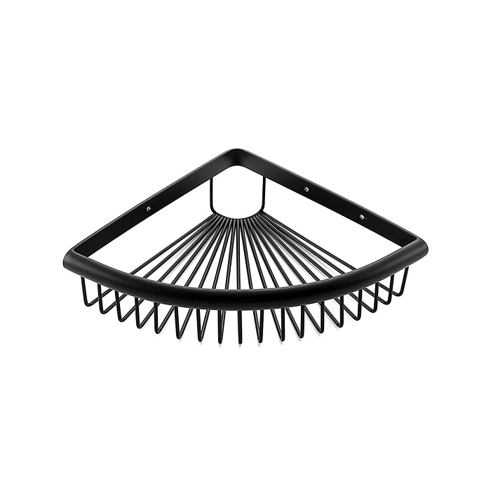 Полка 1-ярусная угловая Frap F352-6 черный