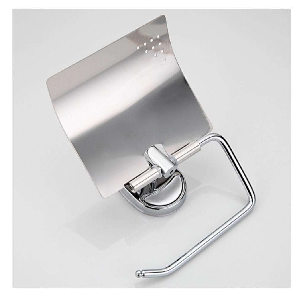 Держатель туалетной бумаги Frap F1903, латунь, современный стиль, хром