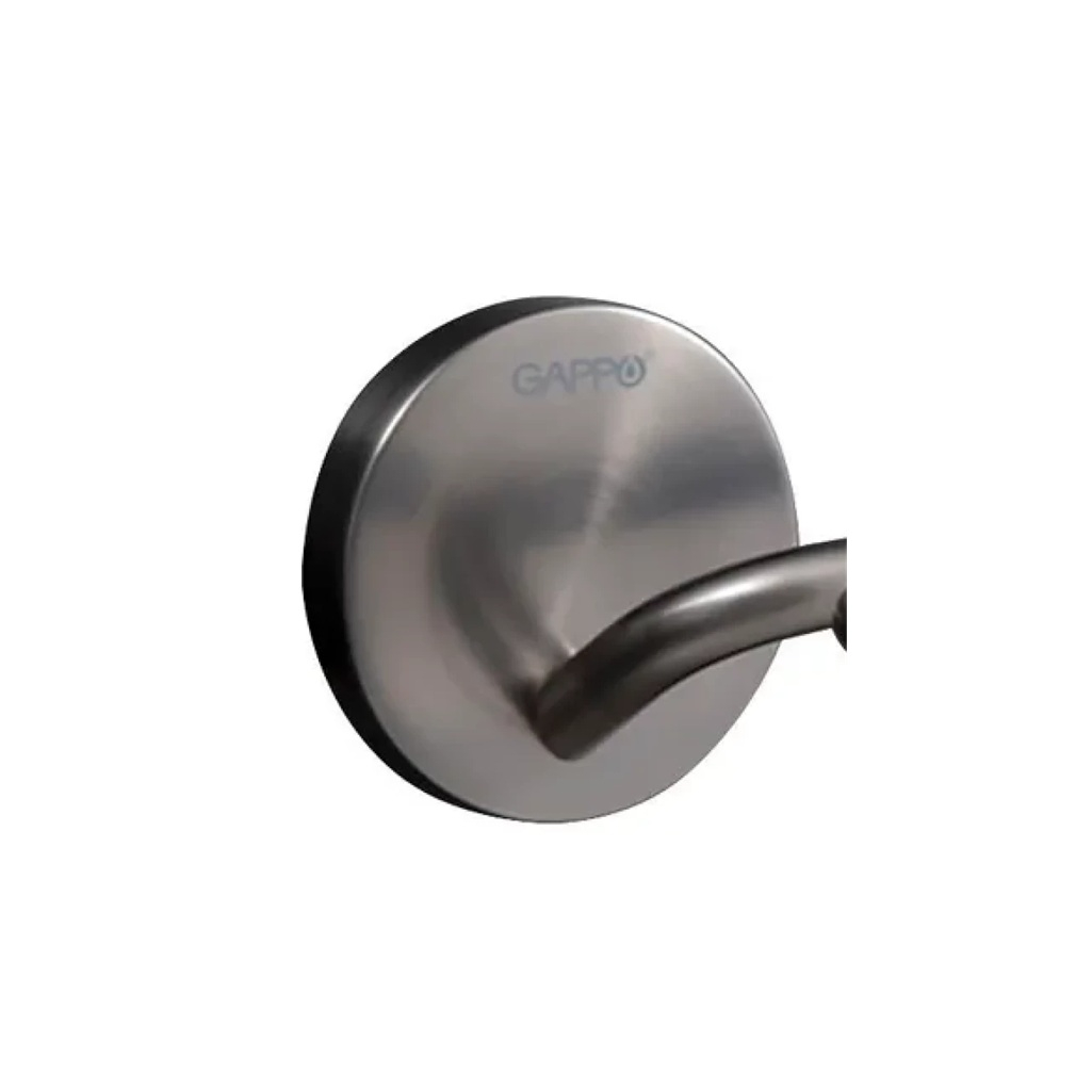 Держатель со стаканом Gappo G30706-9 для зубных щеток, латунь, стекло, оружейная сталь