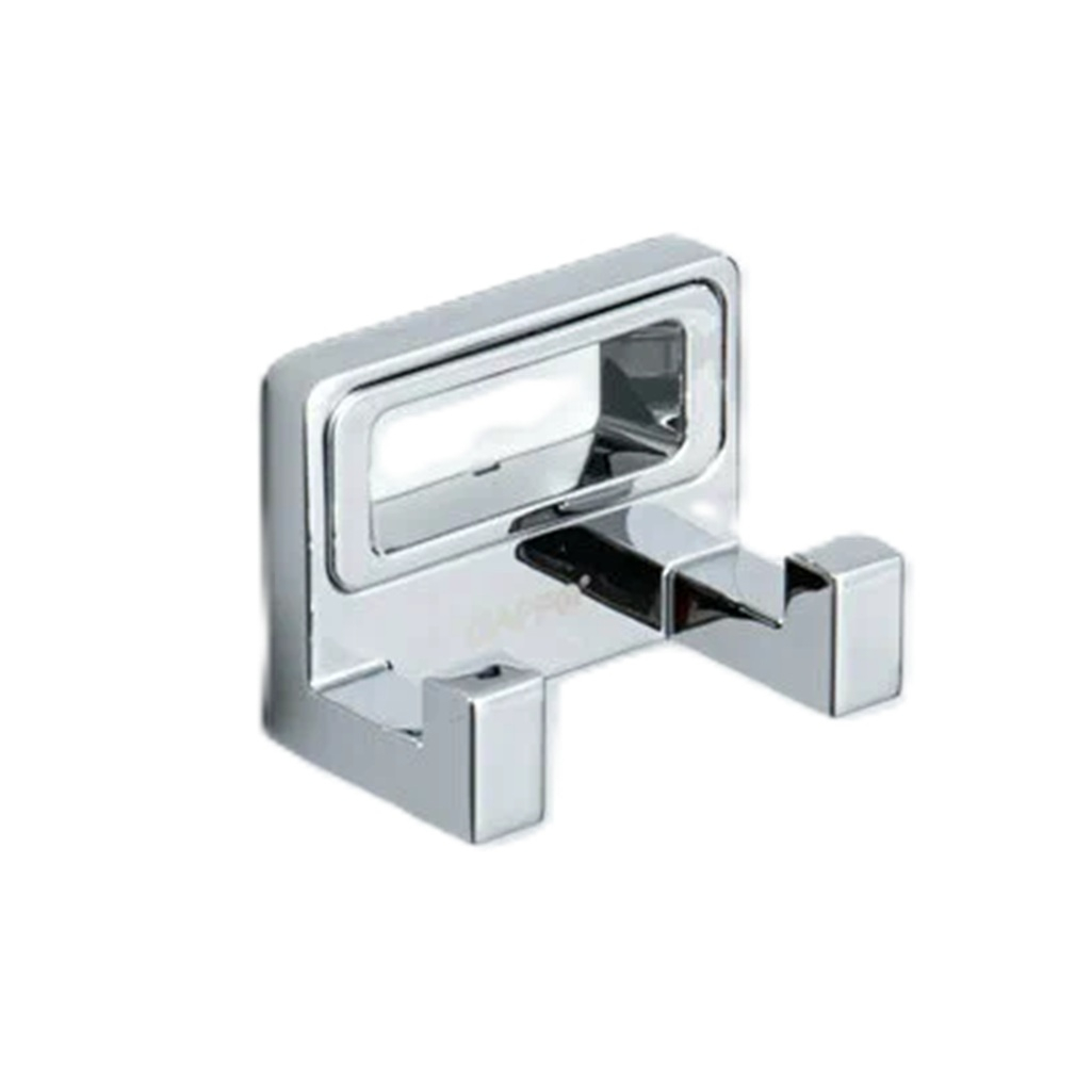 Крючок двойной Gappo G30805-2 для ванной комнаты, нержавеющая сталь, хром