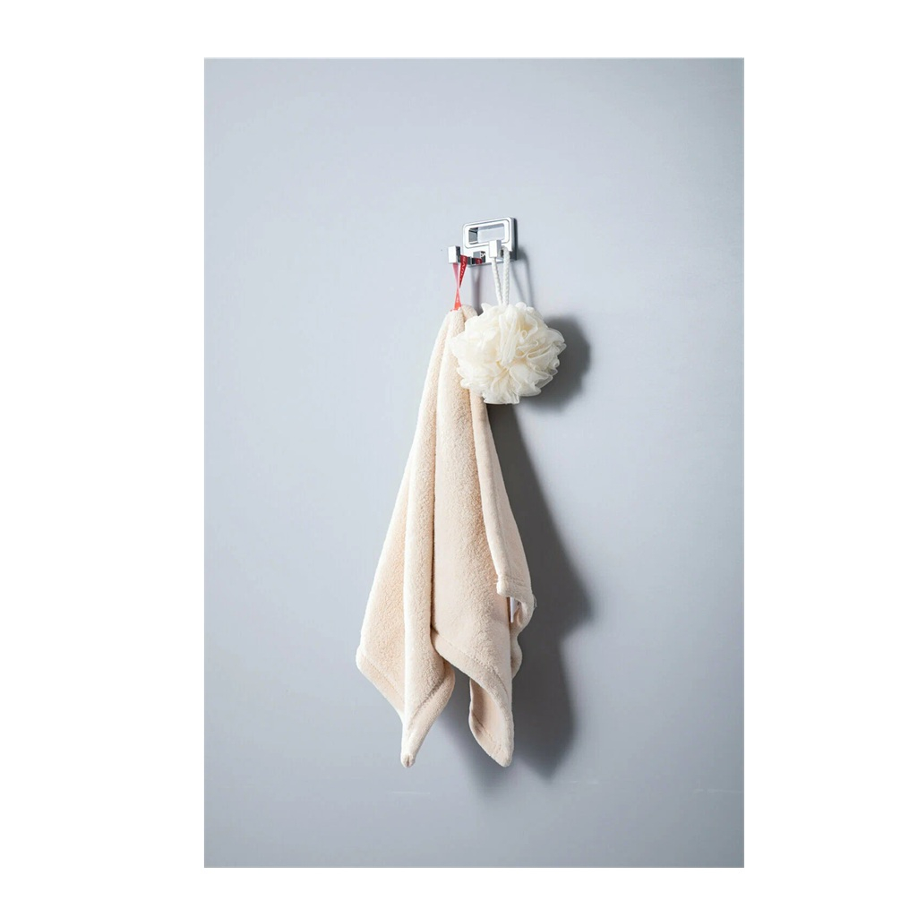 Крючок двойной Gappo G30805-2 для ванной комнаты, нержавеющая сталь, хром