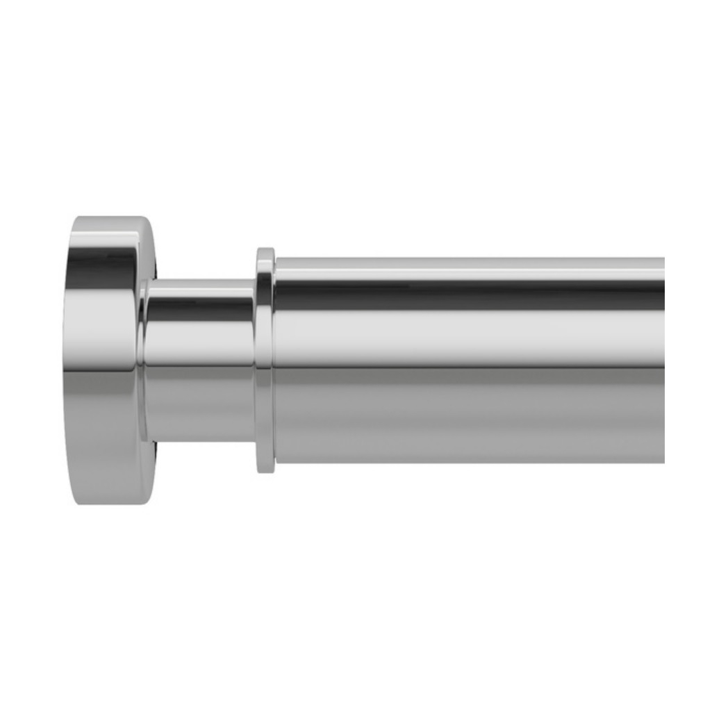 Карниз для ванной комнаты Iddis ELEGANTE 030A200I14, телескопический, хром глянец, алюминий, 1100-2000 мм 