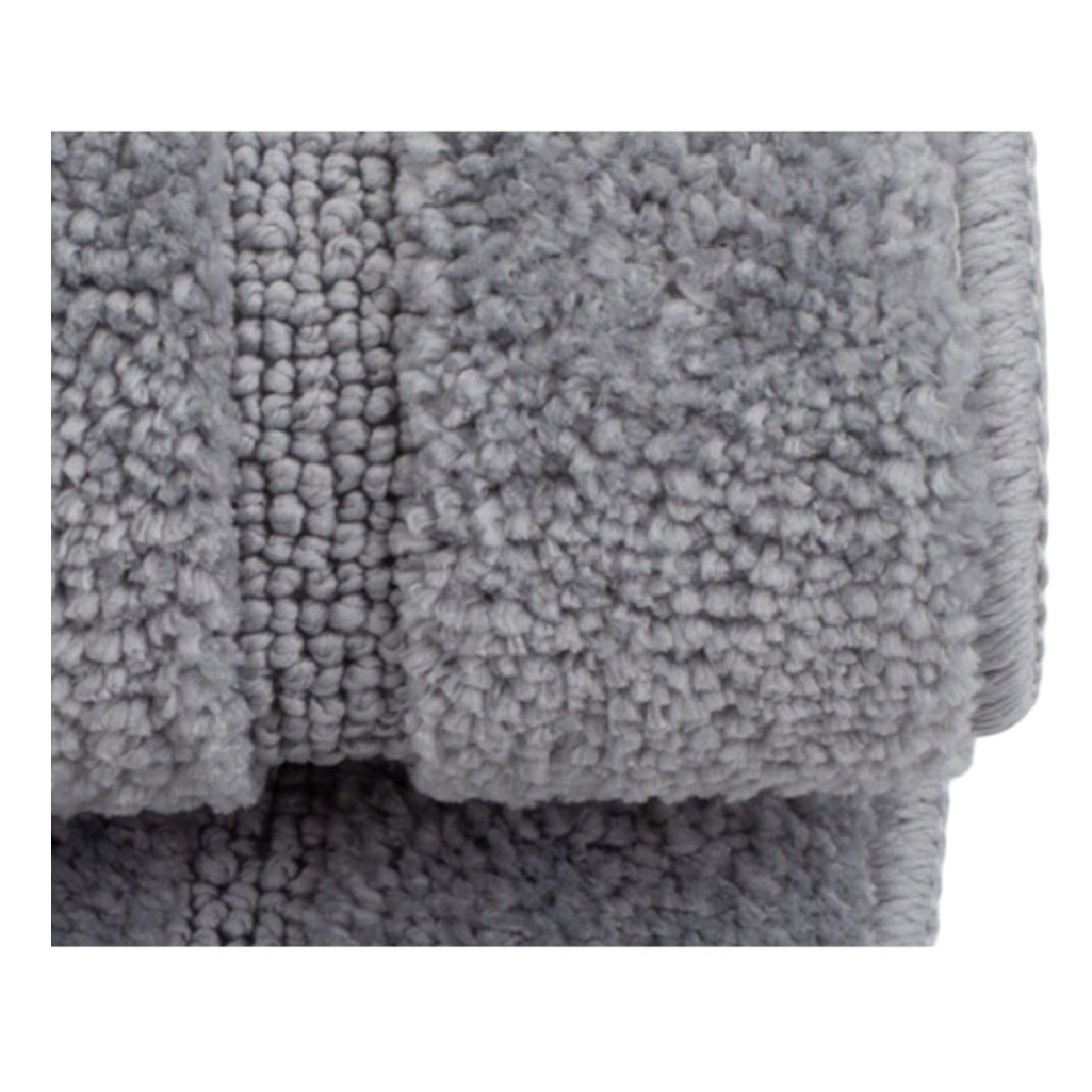 Коврик для ванной Iddis PSQS06MI12, 278037, микрофибра, серый, 450х650 мм