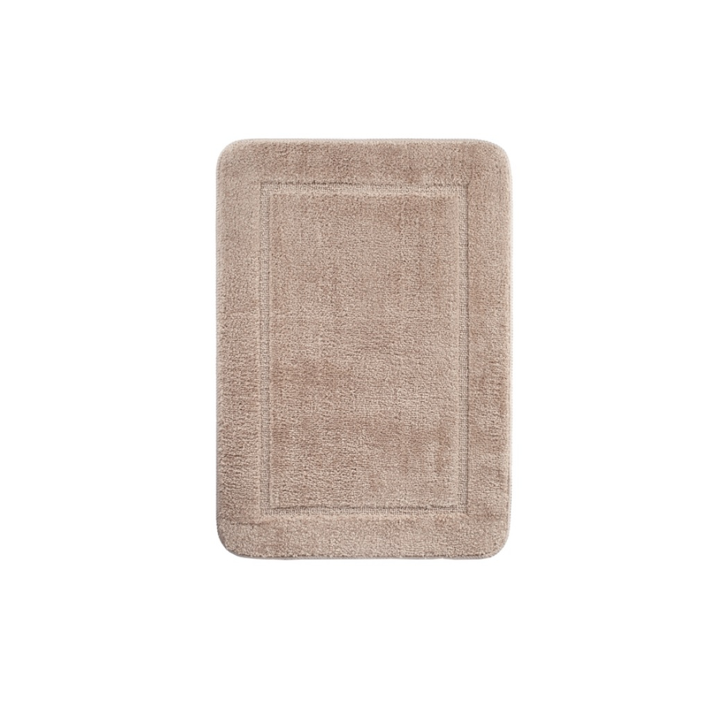 Коврик для ванной Iddis PSQS03MI12, 273250, микрофибра, светло-коричневый, 450х650 мм 