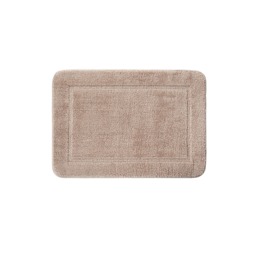 Коврик для ванной Iddis PSQS03MI12, 273250, микрофибра, светло-коричневый, 450х650 мм 