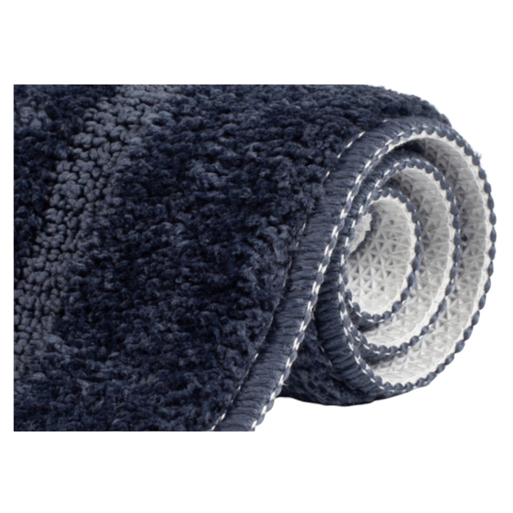 Коврик для ванной Iddis PSQS05MI12, 273249, микрофибра, синий, 650х450 мм