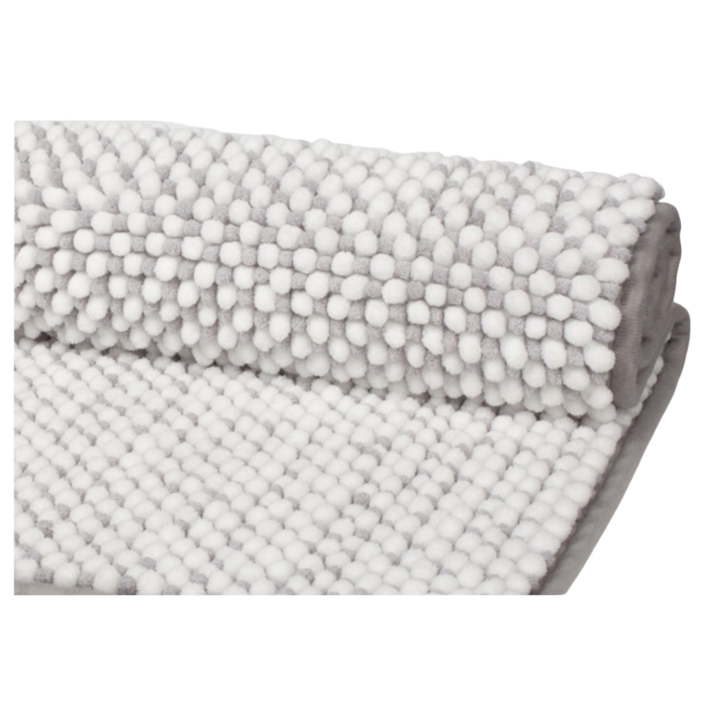 Коврик для ванной Iddis BC01P58I12, 273283, шенилл, серый, 500х800 мм