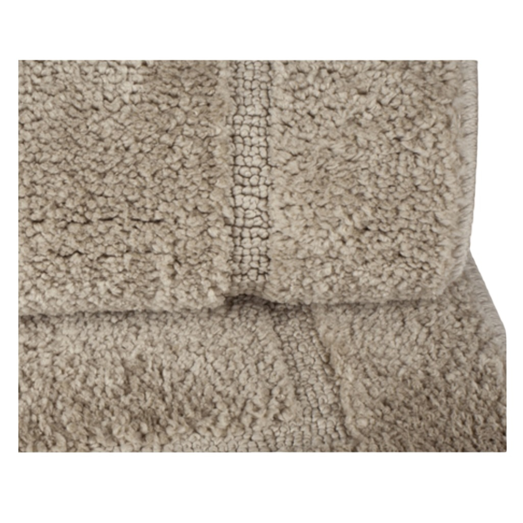 Набор ковриков для ванной Iddis PSET03MI13, микрофибра, светло-коричневый, 650х450 мм, 450х450 мм