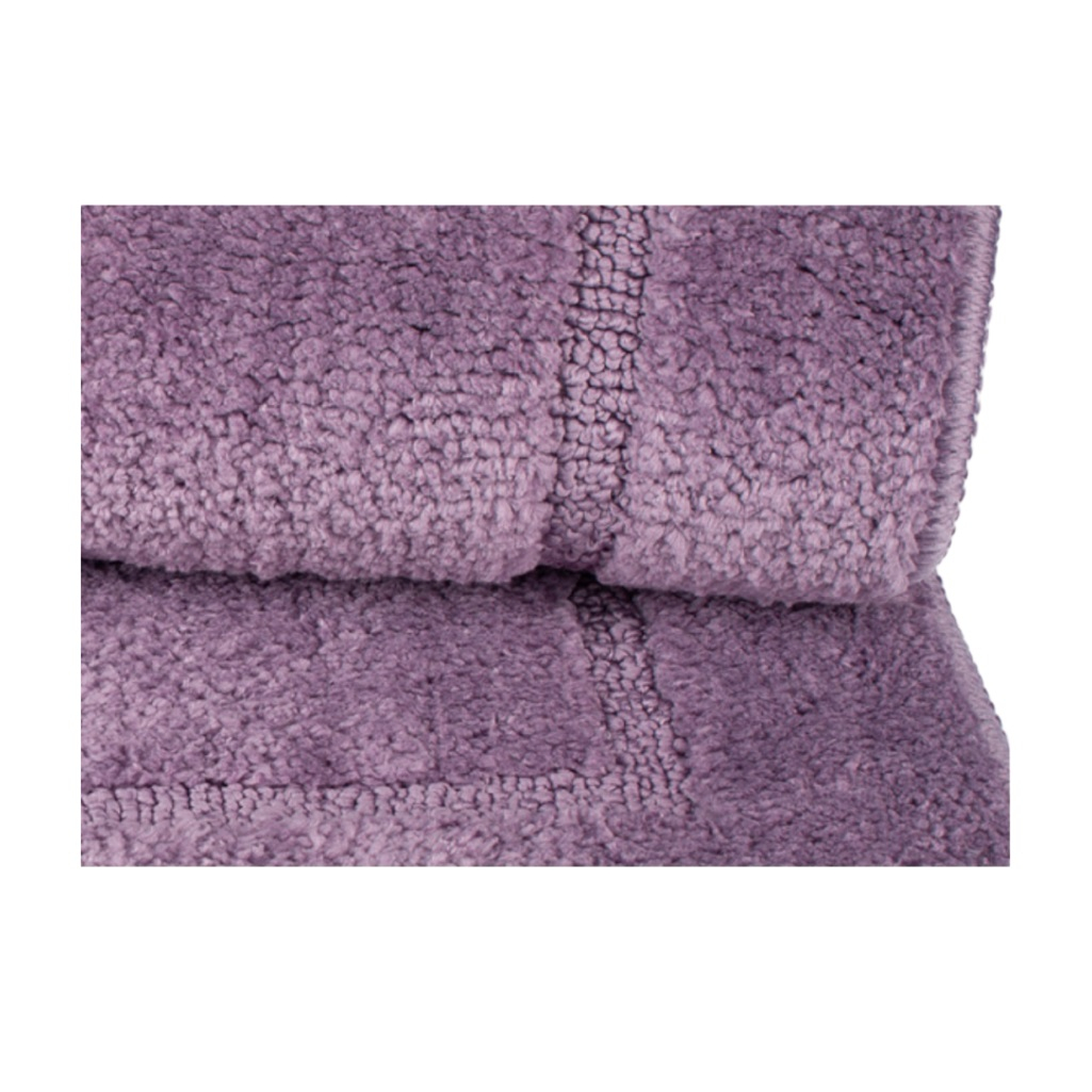 Набор ковриков для ванной Iddis PSET01MI13, микрофибра, фиолетовый, 650х450 мм, 450х450 мм