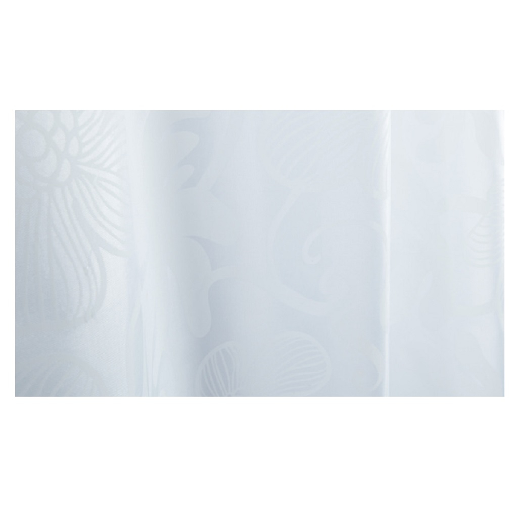 Штора для ванной IDDIS BD03P18I11, полиэстер, 1800х2000 мм, белый