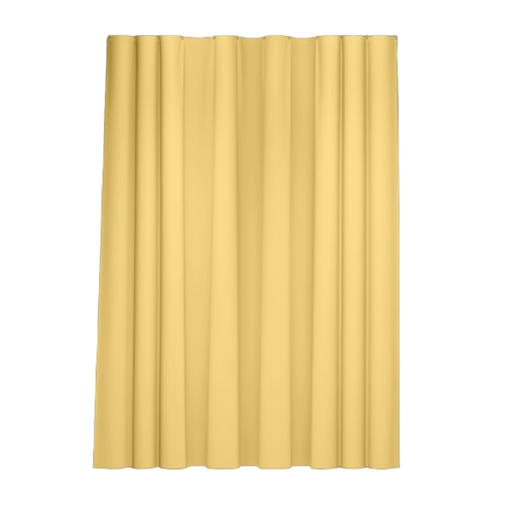 Штора для ванной IDDIS P06PE18I11, полиэтилен, 1800х2000 мм, желтый